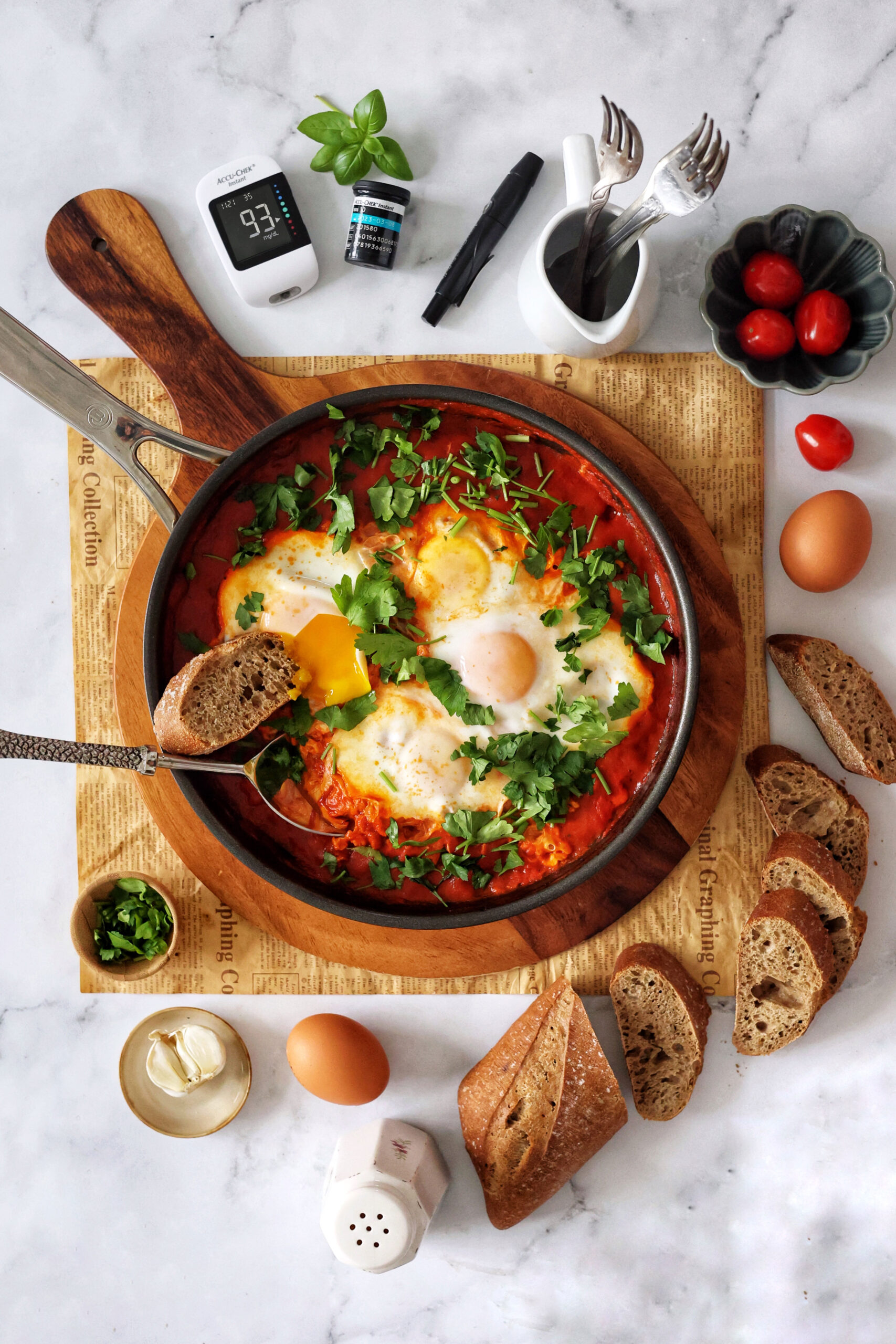 Shakshuka Low Carb <br> Reteta potrivita si pentru diabetici