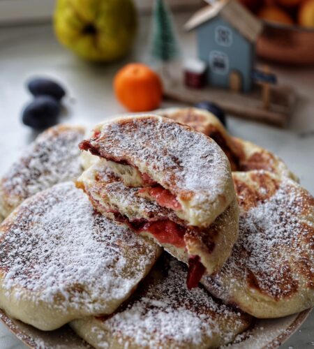 Placinte/Turte cu magiun – la tigaie, de post