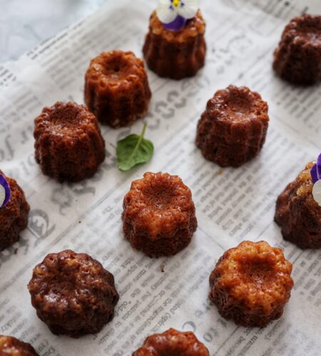 Cannelés de Bordeaux – varianta rapida, usor de facut acasa