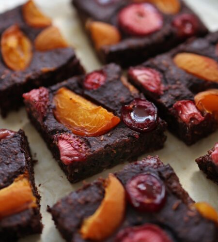 Terci de ovaz – Baked oats- cu cacao si fructe