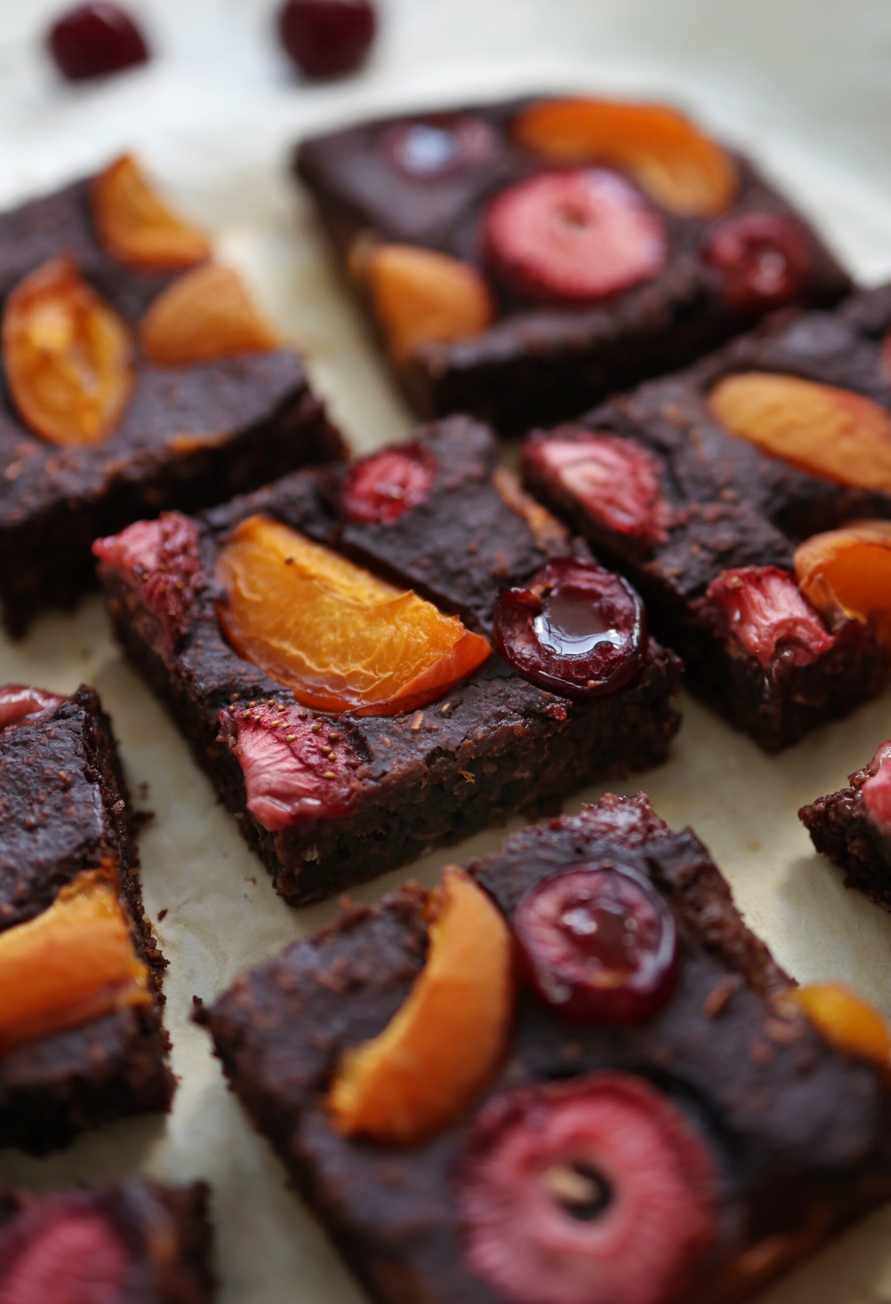 Terci de ovaz – Baked oats- cu cacao si fructe